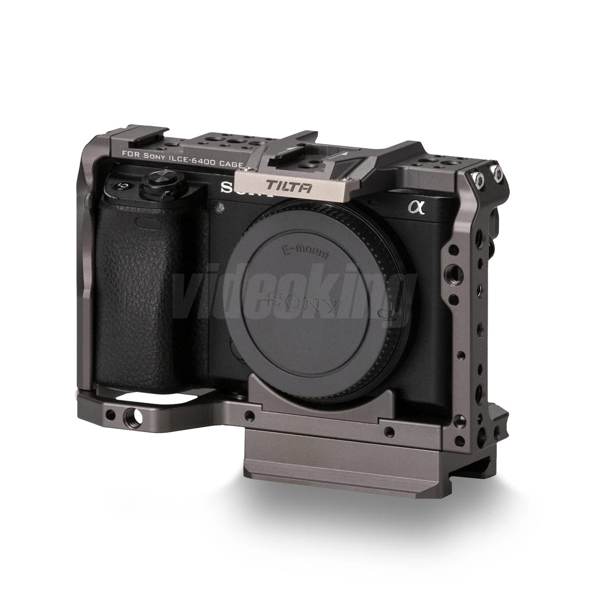 通販の公式 SONY a6400 ILCE-6400Lシルバーとケージ - カメラ